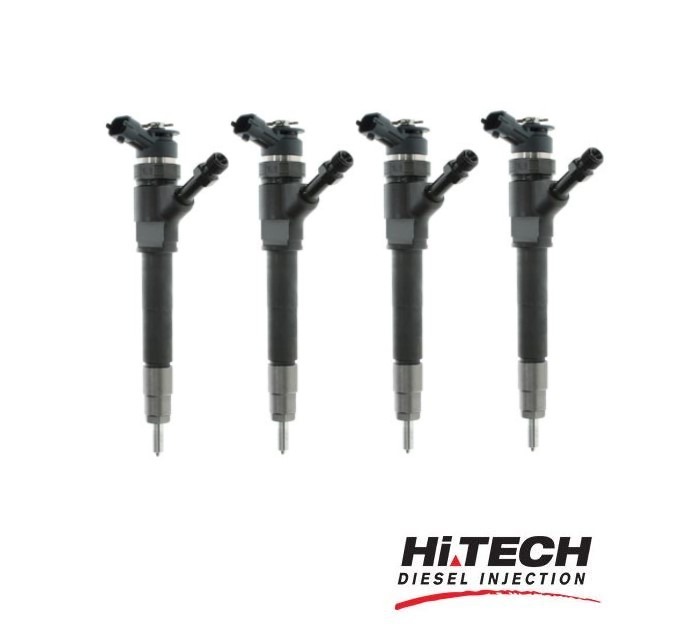 Hi Tech Diesel - Set of 4 Ford Ranger / Mazda BT-50 2.5L WLAT - Common Rail Injectors - WLAA13H50 / 0 445 110 250