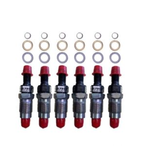 Set of 6 Toyota Landcruiser 1HZ HZJ75 HZJ80 - Mechanical Injectors - 23600-69055 / 093500-3400 NEW