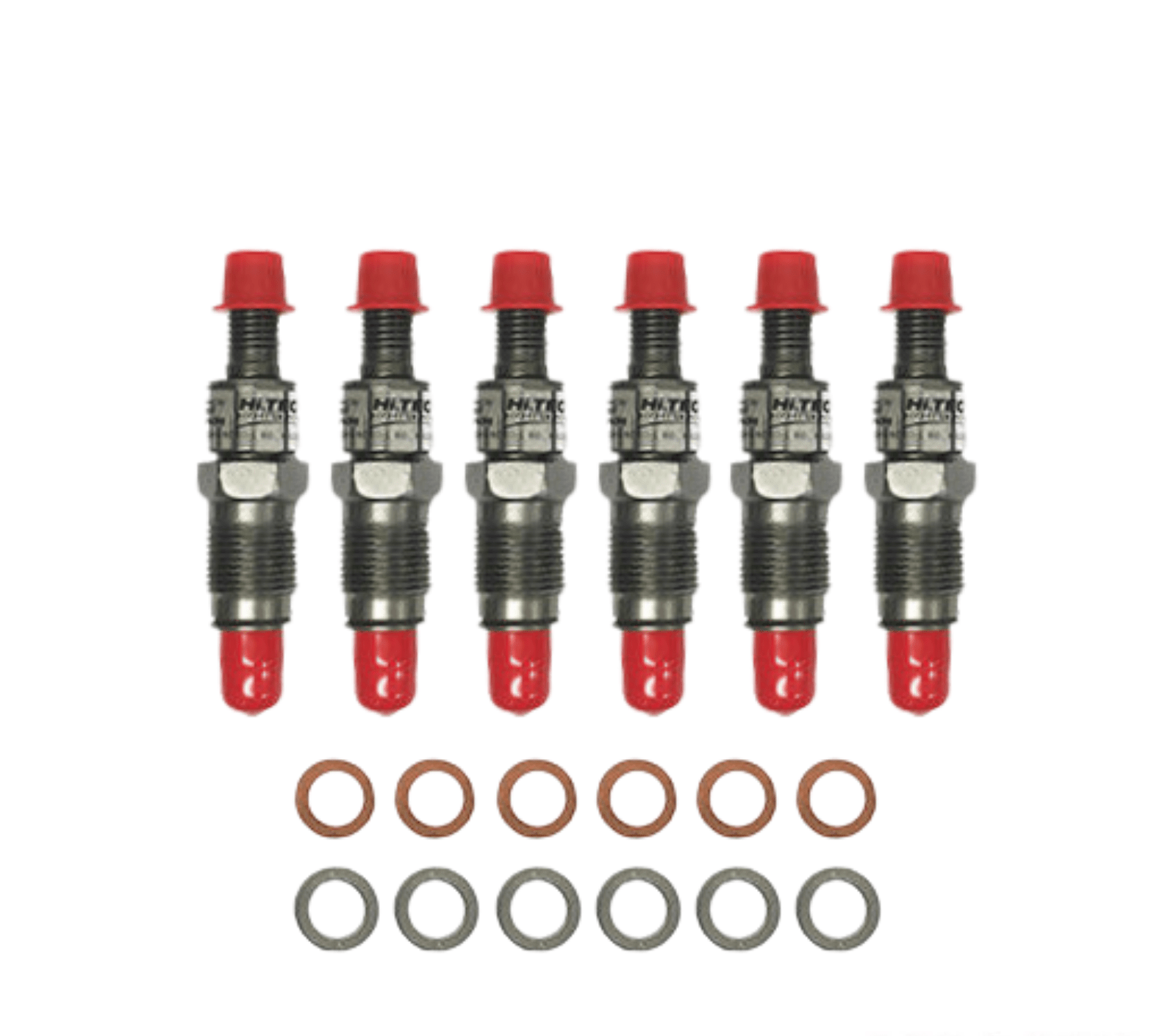 Hi Tech Diesel - Set of 6 NEW Toyota Landcruiser 1HZ Mechanical Injectors 23600-19035 / 093500-5500