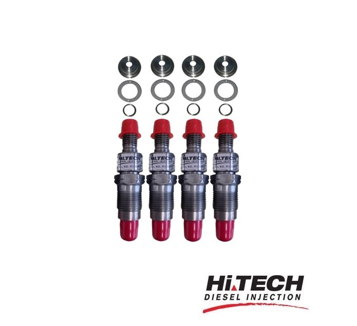 Hi Tech Diesel - Set of 4 Toyota Hilux / Prado 1KZ-TE 3.0L - Mechanical Injectors - 23600-69165 / 093500-7020