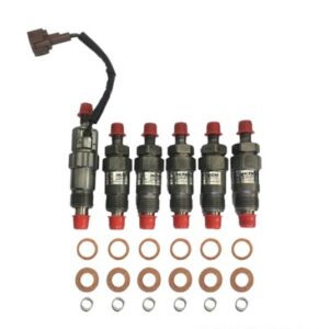 Nissan Patrol GU Y61 RD28ETI set of Injectors with Needle Lift Sensor 16600-VB327 / 71-0681H