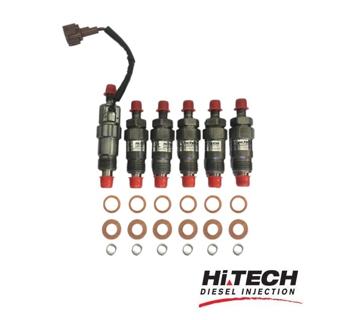 Hi Tech Diesel - Nissan Patrol GU Y61 RD28ETI set of Injectors with Needle Lift Sensor 16600-VB327 / 71-0681H