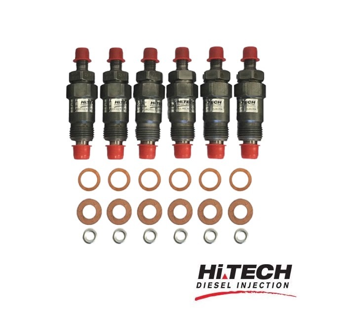 Hi Tech Diesel - Set of 6 Nissan Patrol GQ Y60 RD28T - Mechanical Injectors - 16600-05E00 / 105071-0681