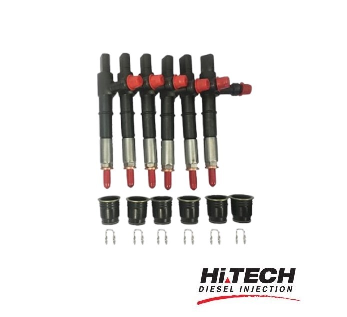 Hi Tech Diesel - Set of 6 Toyota Landcruiser 1HD-FTE 79 Series HDJ79 - Mechanical Injectors - 23600-19125 / 093500-7550