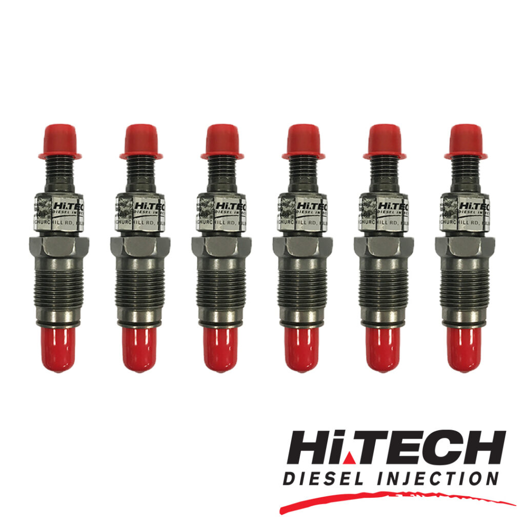 Hi Tech Diesel - Set of 6 Toyota Landcruiser 1HZ HZJ105 HZJ79 HZJ75– Mechanical Injectors – 23600-19075 / 093500-6890 NEW