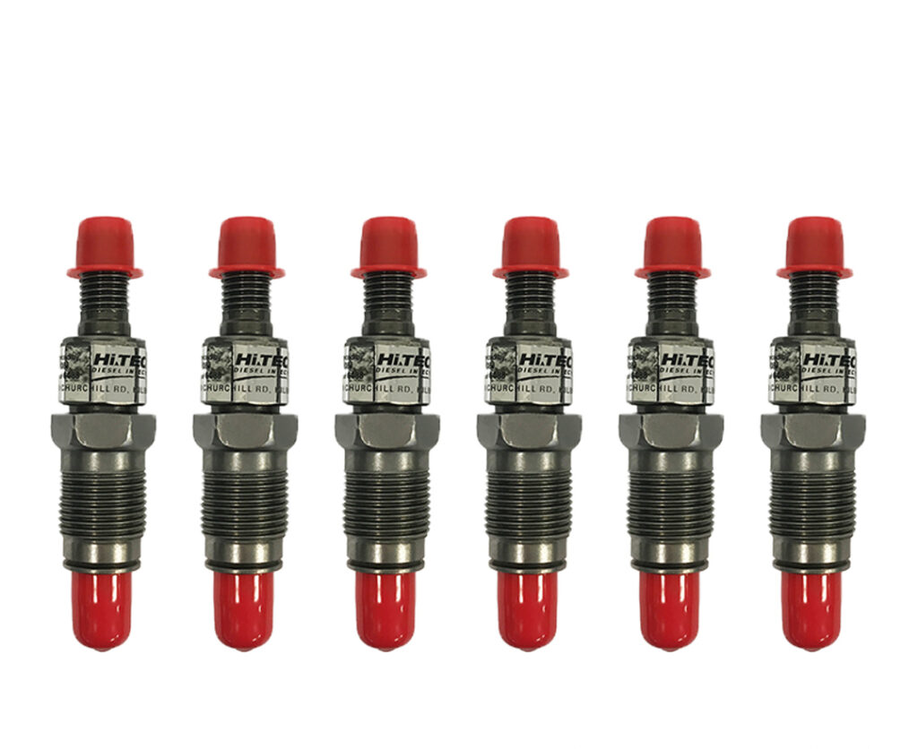 Hi Tech Diesel - Set of 6 Toyota Landcruiser 1HZ HZJ105 HZJ79 HZJ75– Mechanical Injectors – 23600-19075 / 093500-6890 NEW