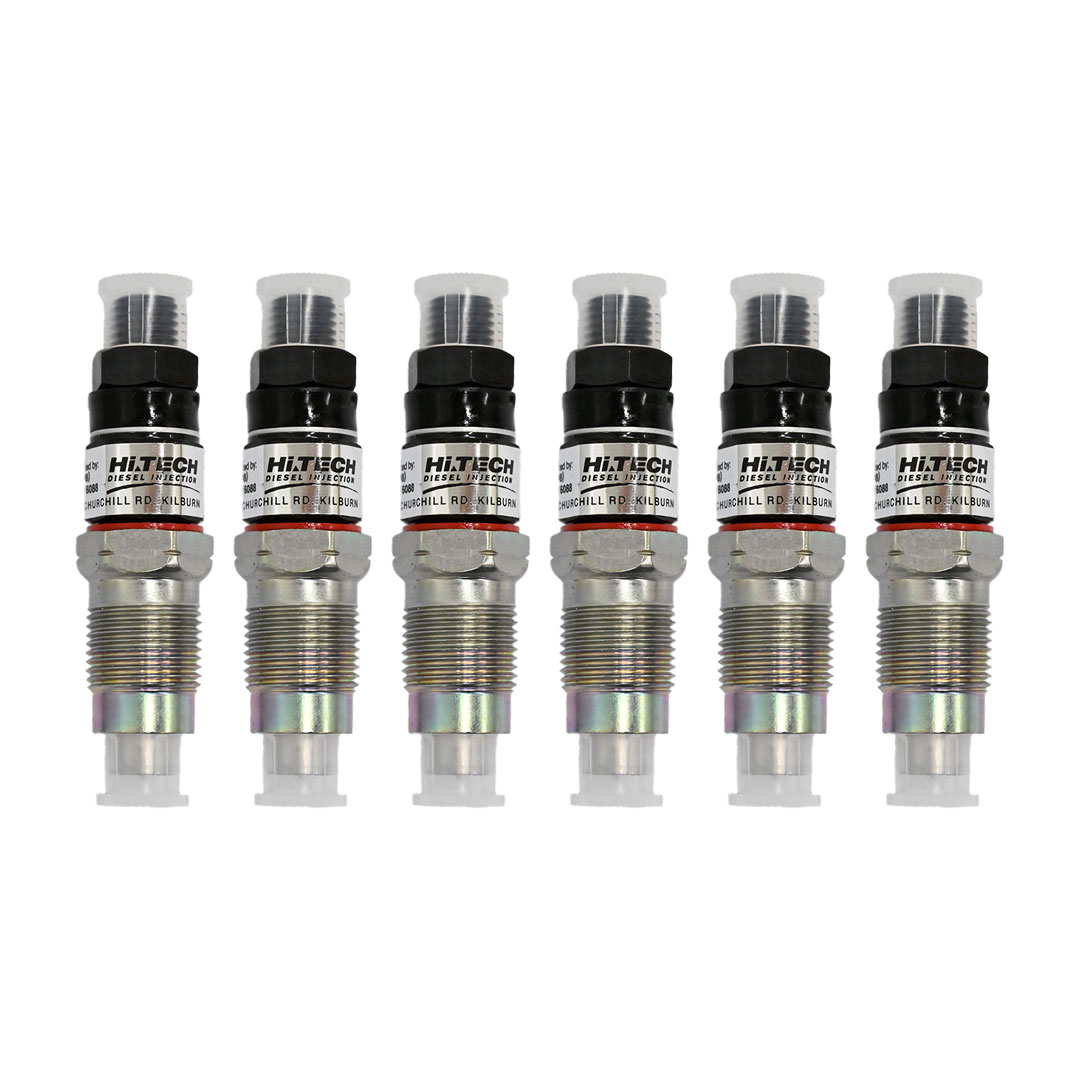 Hi Tech Diesel - Set of 6 Toyota Landcruiser 1HZ HZJ105 HZJ79 HZJ78 – Mechanical Injectors – 23600-17110 / 093500-7250 NEW