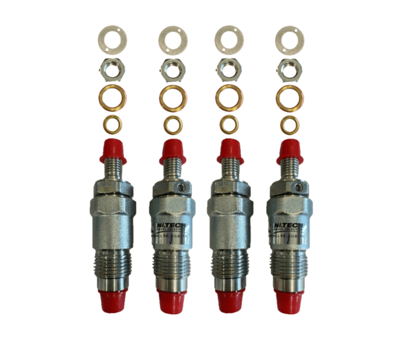 Hi Tech Diesel - Set of 4 Toyota Landcruiser B & 3B - Mechanical Injectors - 23600-56011 / 093500-1800