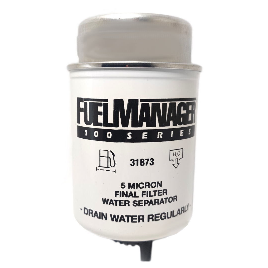 Hi Tech Diesel - Fuel Manager FM100 Replacement Element - Diesel Water Separator Filter - 5 Micron / 4.3