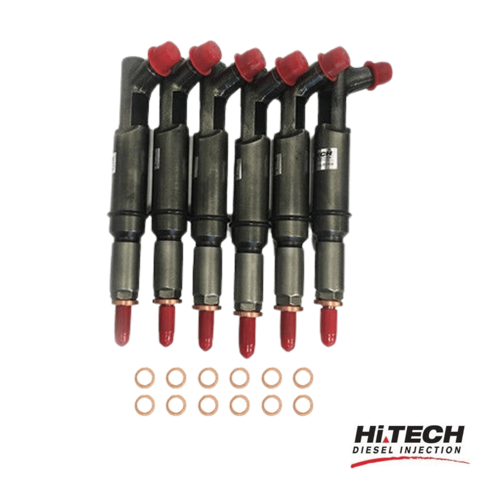 Hi Tech Diesel - Set of 6 Toyota Landcruiser 1HD-T HDJ80 - Mechanical Injectors - 23600-17031 / 093500-5610 Remanufactured