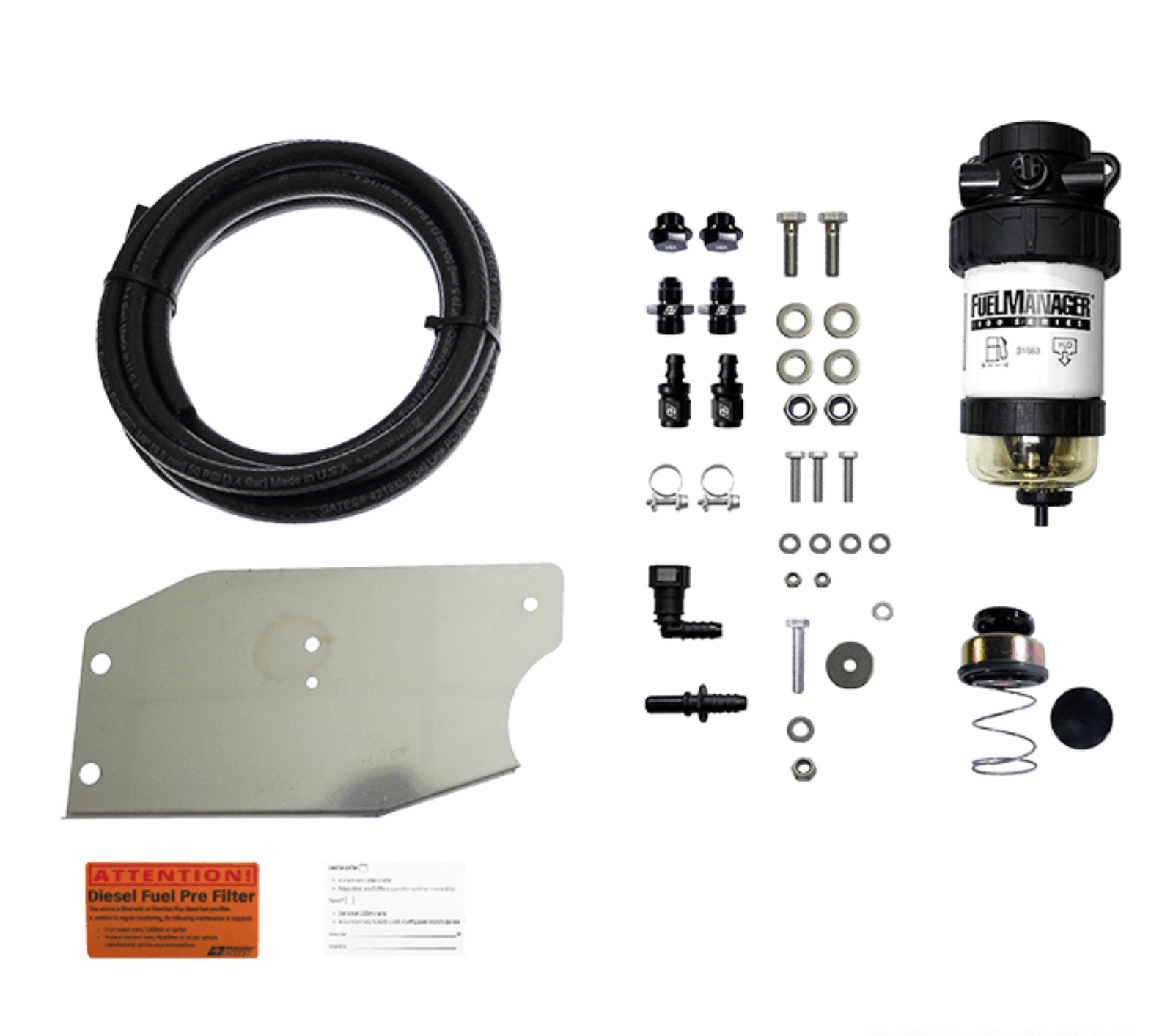Hi Tech Diesel - VW Amarok 2.0L 2012-2019 - Direction Plus Secondary Fuel Filter Kit - FM603DPK