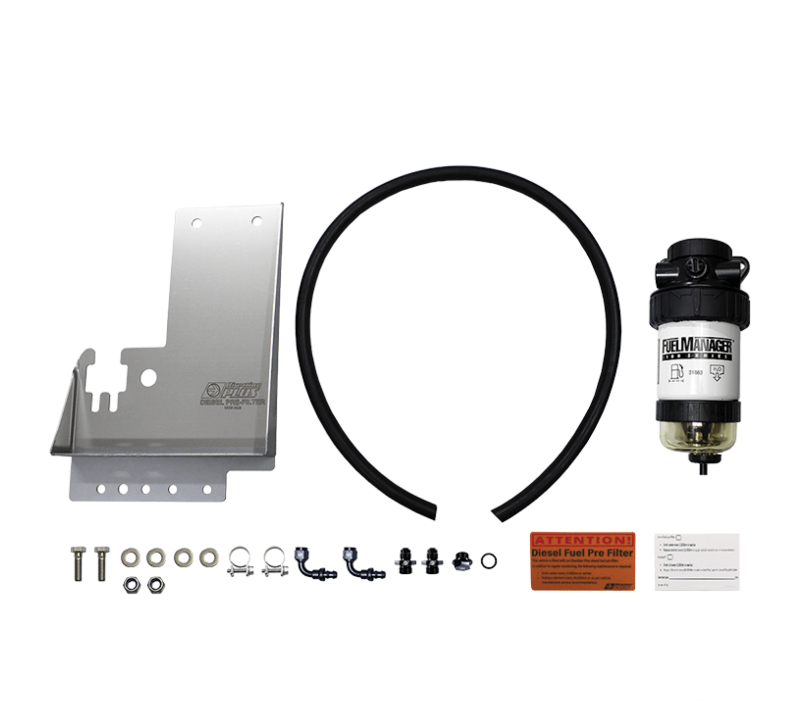 Hi Tech Diesel - Toyota Hilux 1KD-FTV 3.0L - Direction Plus Secondary Fuel Filter Kit - FM612DPK