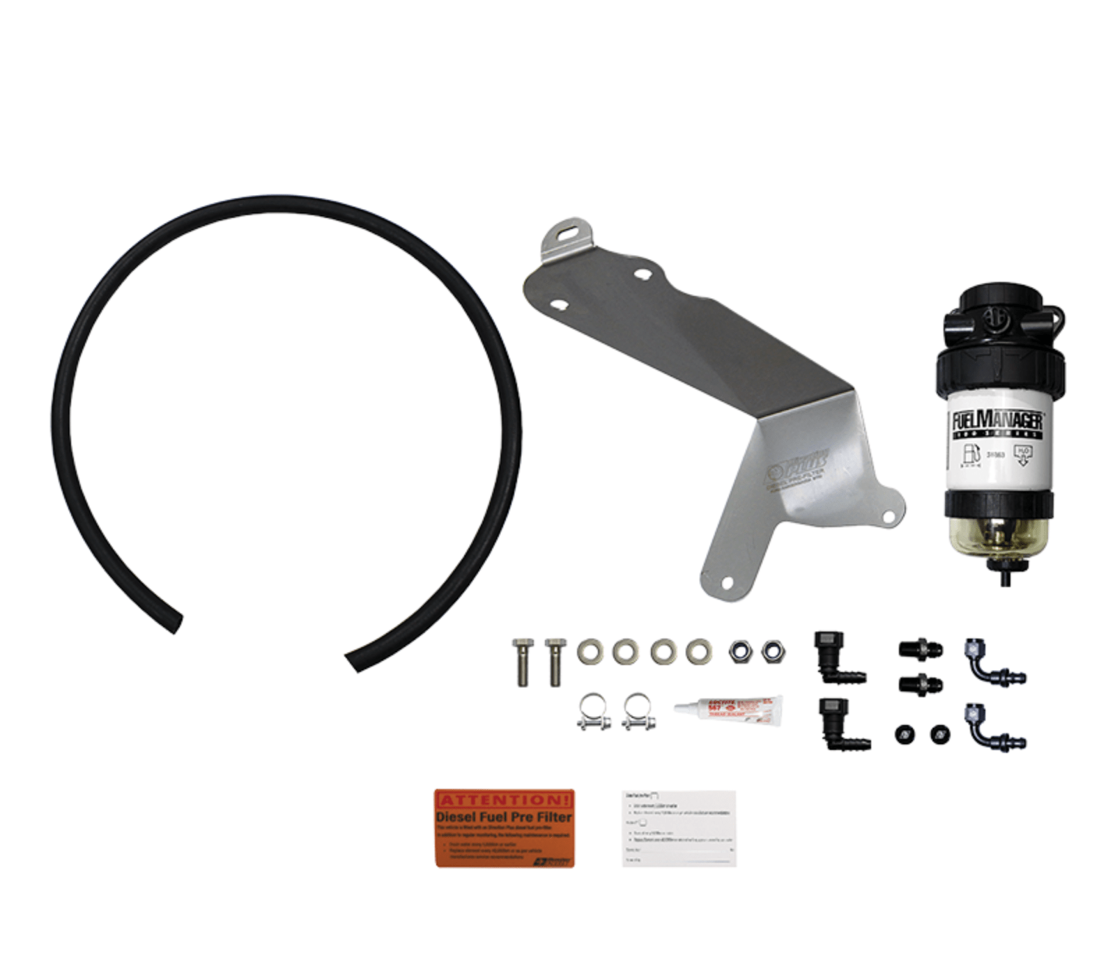 Hi Tech Diesel - Ford Ranger / Mazda BT-50 2.2L & 3.2L P4AT P5AT - Direction Plus Secondary Fuel Filter Kit - FM621DPK