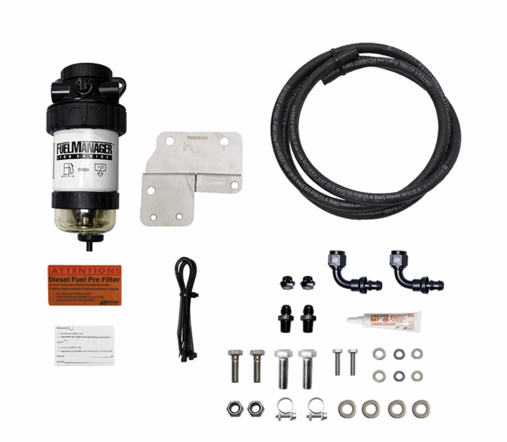 Hi Tech Diesel - Nissan Patrol ZD30 Y61 GU - Direction Plus Secondary Fuel Filter Kit - FM626DPK