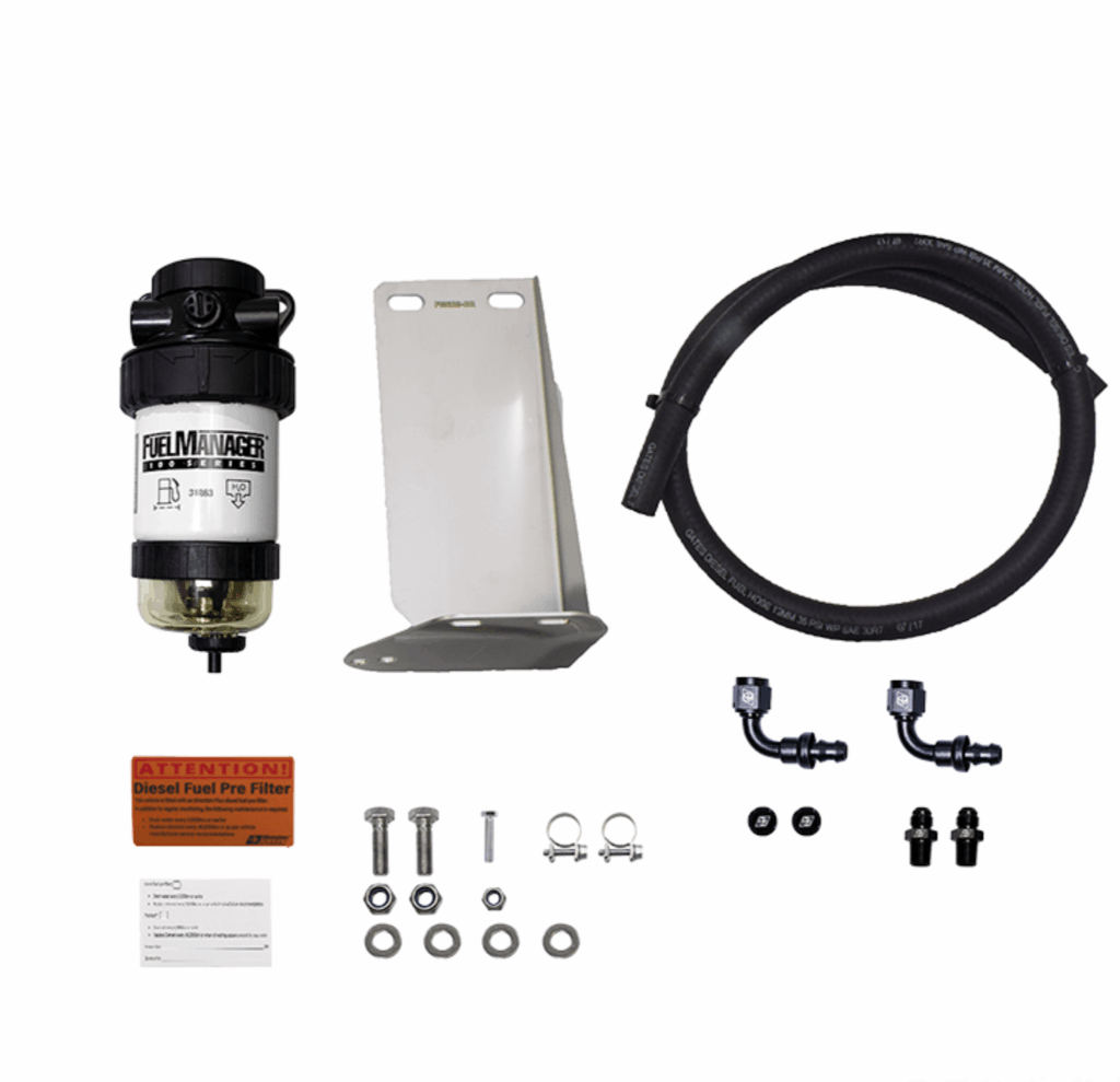 Hi Tech Diesel - Mitsubishi Triton MQ / Pajero Sport 4N15 2.4L - Direction Plus Provent Catch Can Kit - PV629DPK