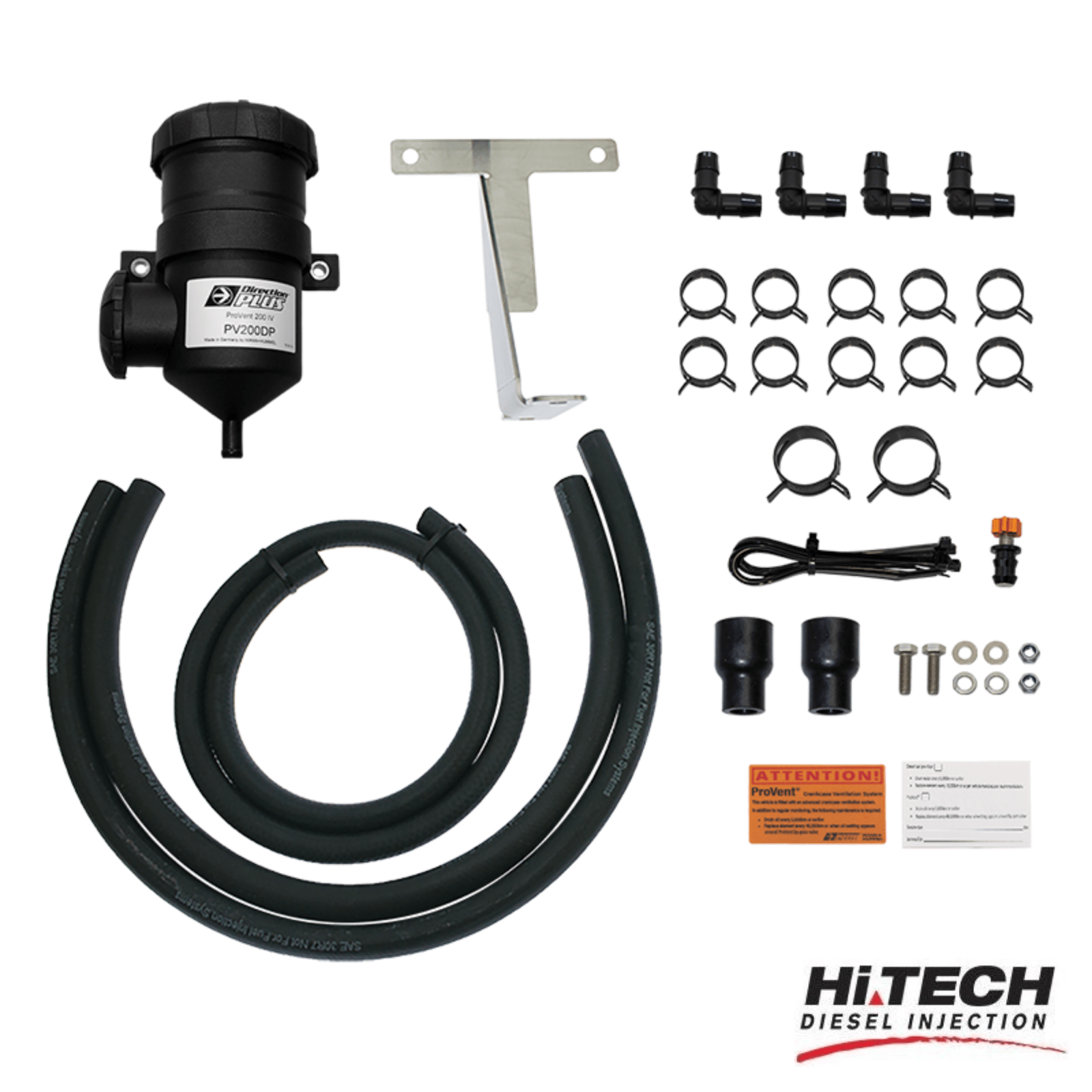 Hi Tech Diesel - Toyota Land Cruiser 200 Series 1VD-FTV VDJ200 V8 4.5L Pre DPF - Direction Plus Secondary Fuel Filter Kit- PV615DPK