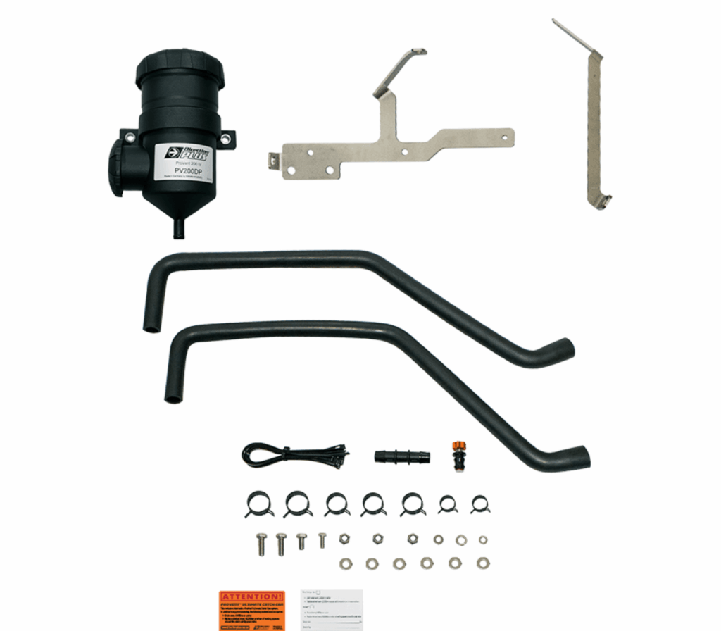 Hi Tech Diesel - Ford Ranger / Mazda BT-50 2.2L & 3.2L P4AT P5AT - Direction Plus Provent Catch Can Kit - PV661DPK