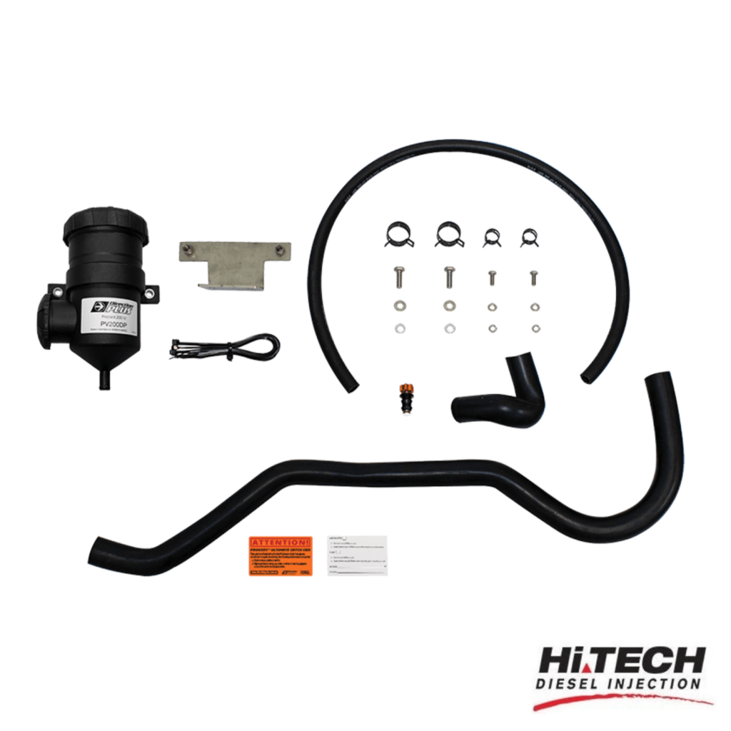 Hi Tech Diesel - Ford Ranger / Everest 3.2L P5AT 2015-2022 - Direction Plus Provent Catch Can Kit - PV665DPK