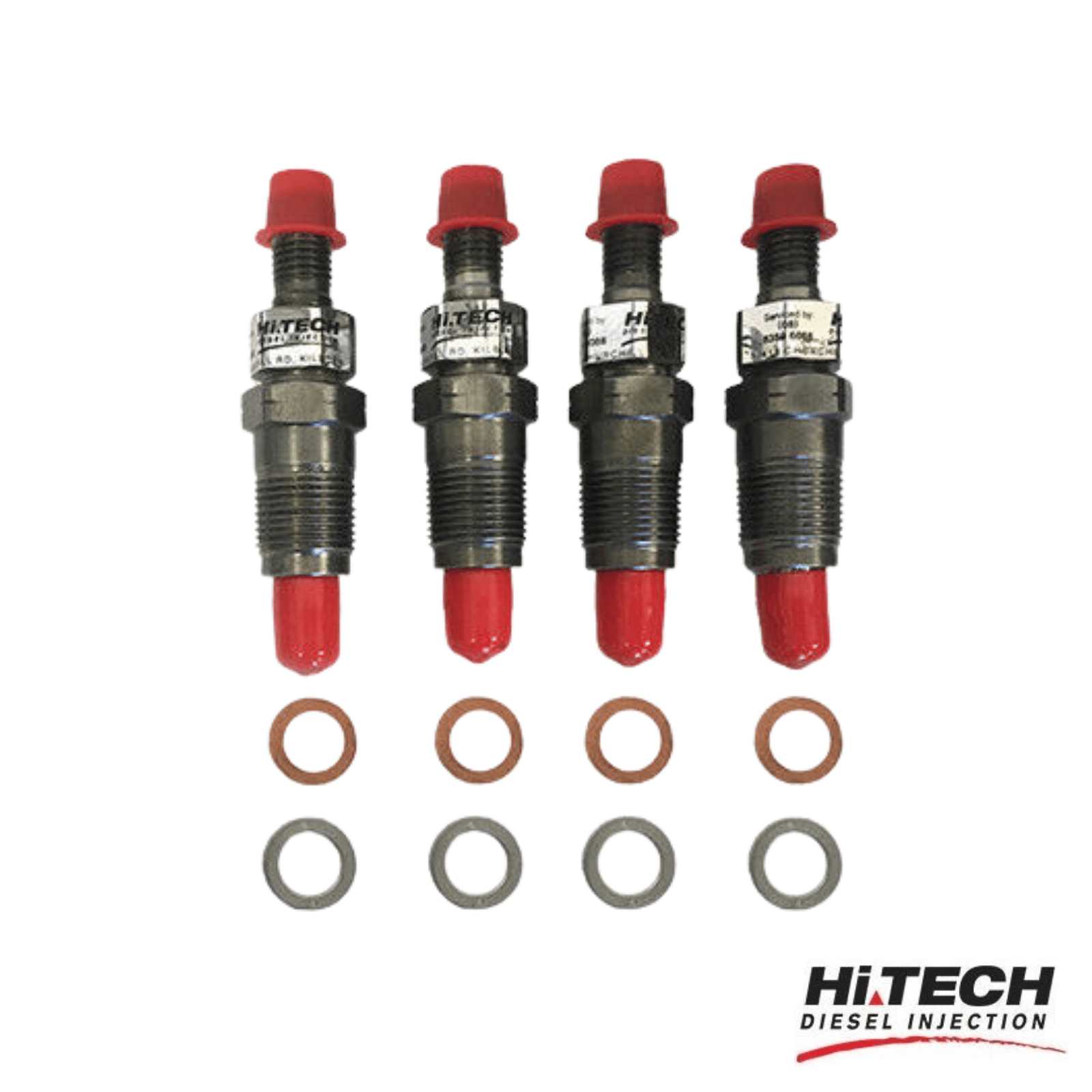 Hi Tech Diesel - Set of 4 Toyota Hilux Surf 2L-TE 2.4L - Mechanical Injectors - 23600-54120 / 093500-4430