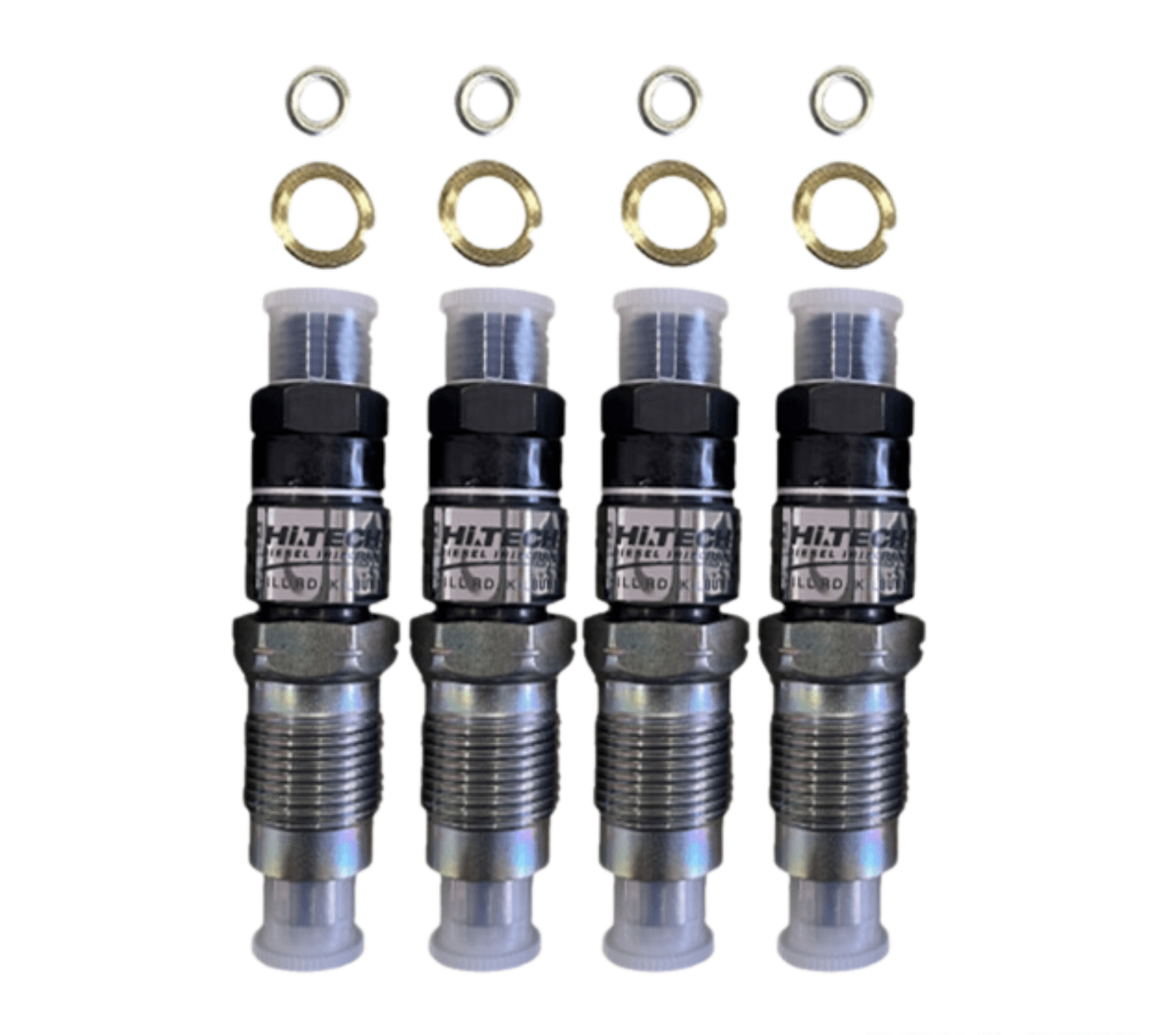 Hi Tech Diesel - Set of 4 Toyota Hilux 5LE Mechanical Injectors 23600-54210 / 093500-7420 NEW