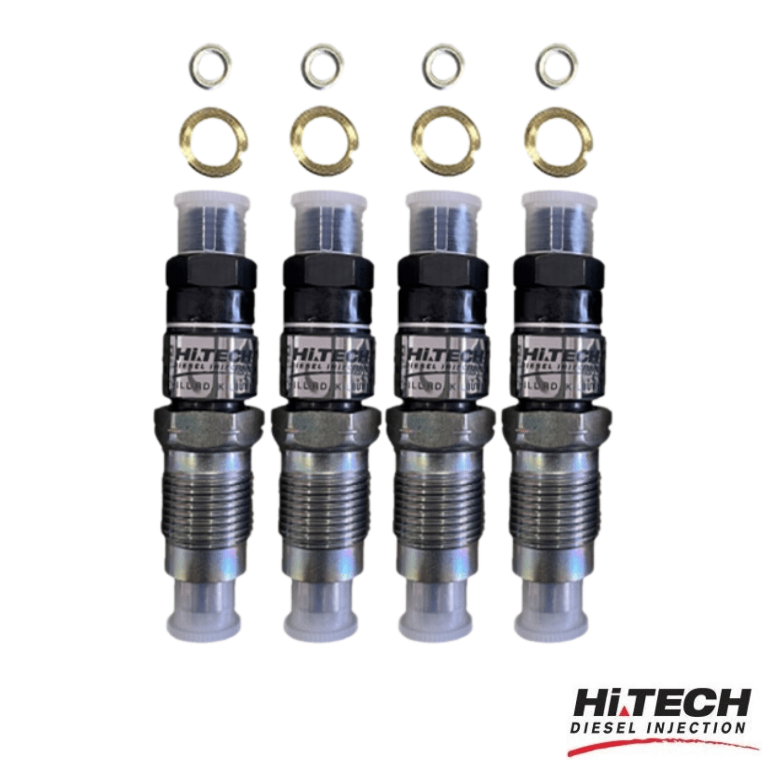 Hi Tech Diesel - Set of 4 Toyota Hilux 5LE Mechanical Injectors 23600-54210 / 093500-7420 NEW